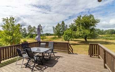 Terrasse Ferienhaus Lilla Gård