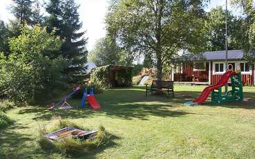 Großer Garten Ferienhaus Lindåsen