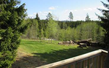 Blick von der Terrasse Ferienhaus Netti