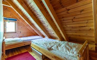 Zwei Einzelbetten Ferienhaus Norrland