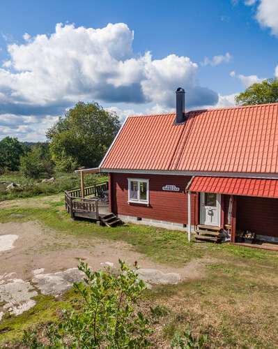 Ferienhaus Norrland mit Terrasse