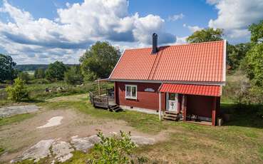 Ferienhaus Norrland mit Terrasse
