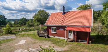 Ferienhaus Norrland mit Terrasse