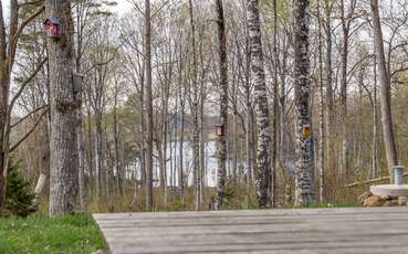 Blick Richtung See Ferienhaus Nygårdsnäs