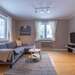 Wohnzimmer mit TV Ferienhaus Påsklilja