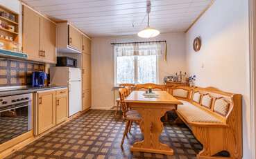 Küche mit Essbereich Ferienhaus Quade
