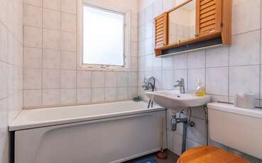 Badezimmer Ferienhaus Quade