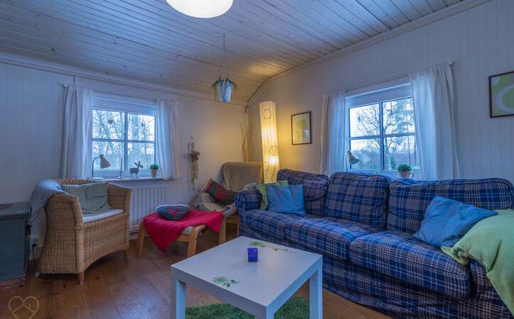 Wohnbereich Ferienhaus Revesjö