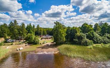 Ferienhaus Rinkaby mit eigenem Strand