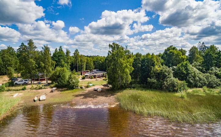 Ferienhaus Rinkaby mit eigenem Strand