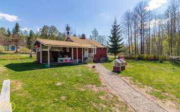 Ferienhaus Rössmåla mit Sauna