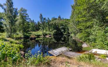 Steg am See Ferienhaus Rullamålen