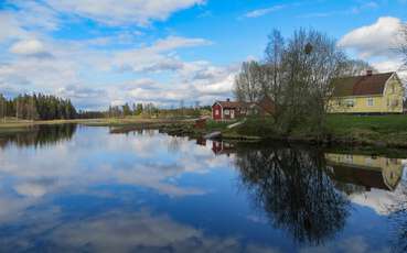 Ferienhaus Ryfors direkt am See