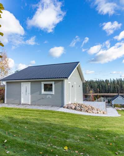 Ferienhaus Salstersvik am See in Östergötland