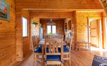 Essbereich Ferienhaus Saltkråkan