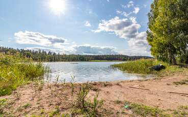 Sandstrand bei Gunnebo