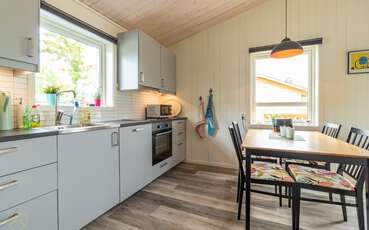 Küche Ferienhaus Sandviksudden