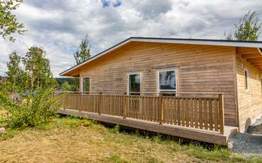 Eingangsbereich Ferienhaus Sandviksudden