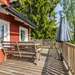 Terrasse mit Möbel Ferienhaus Skogen