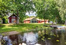 Ferienhaus Skogshem direkt am See