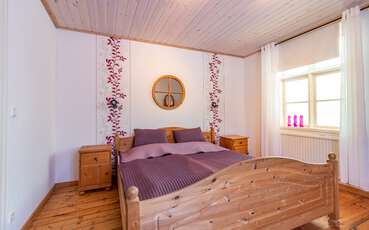 Weiteres Schlafzimmer mit Doppelbett Ferienhaus Solberga