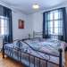 Schlafzimmer mit Doppelbett Ferienhaus Solberga
