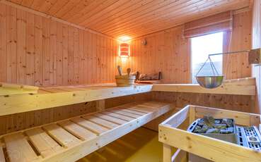 Sauna Ferienhaus Solhem