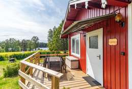 Ferienhaus Solstugan in Seenähe mit Sauna