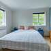 Schlafzimmer mit Doppelbett Ferienhaus Solvalla