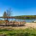 Badeplatz am See Ferienhaus Stensjön