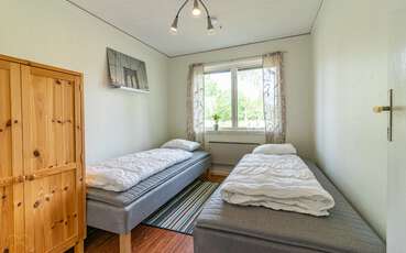 Zwei Einzelbetten Schlafzimmer Ferienhaus Stubbalycke