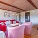 Wohnzimmer mit TV Ferienhaus Stubbalycke