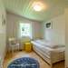 Schlafzimmer mit Stapelbett Ferienhaus Svanvik