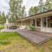 Terrasse mit Möbeln Ferienhaus Svanvik