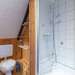 Bad mit WC und Dusche Ferienhaus Tving