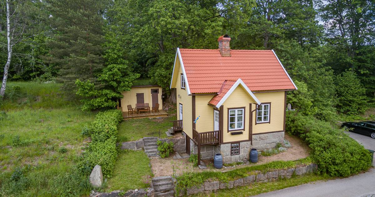 Tving in ruhiger Lage am Ortsrand in Südschweden