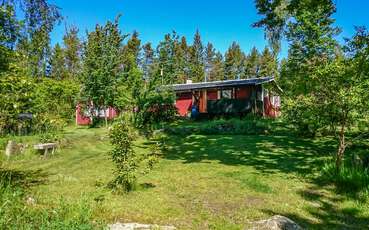 Ferienhaus Västergård am See Örsjön