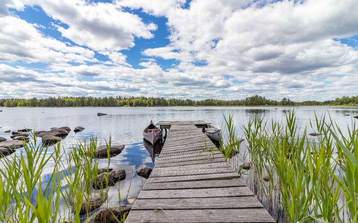 Bootssteg Ferienwohnung Veden