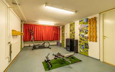 Fitnessraum Ferienhaus Villa Vegby