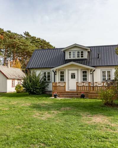 Ferienhaus Vita Stugan bei Köpingsvik auf Öland